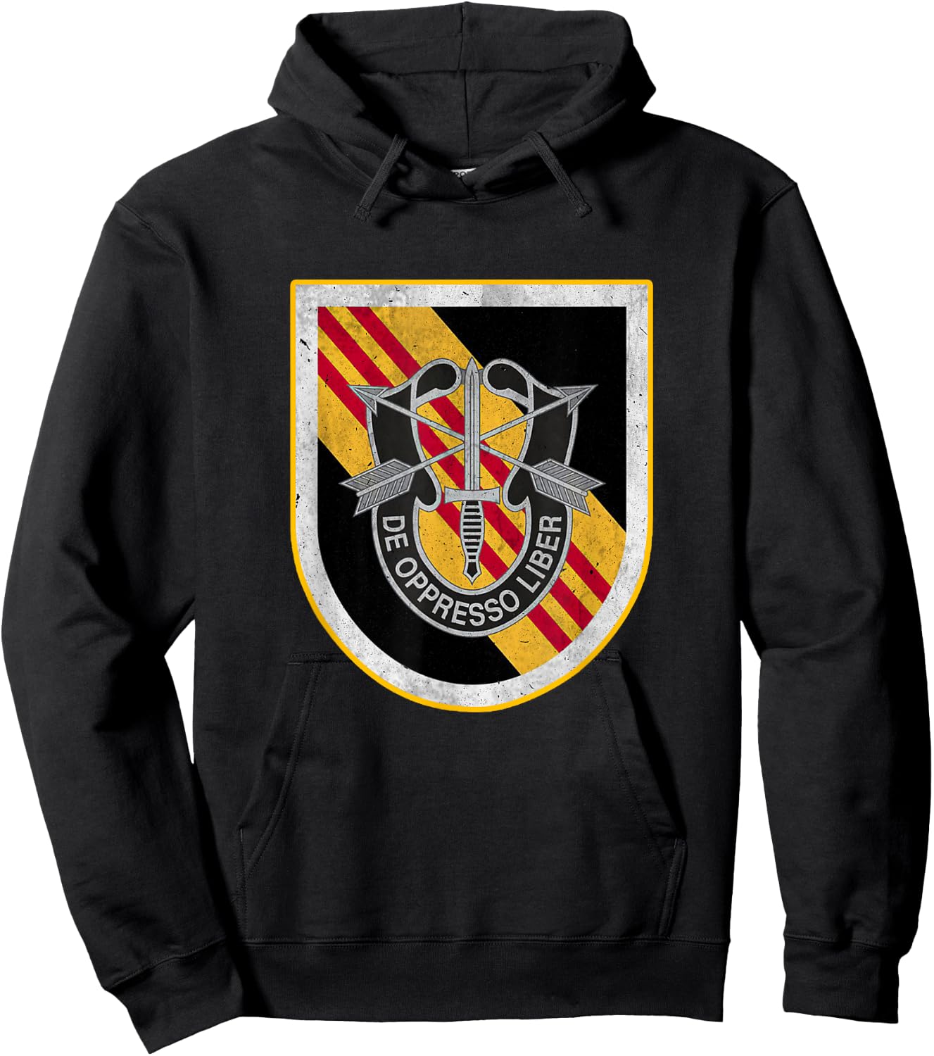 5th Special Forces Group Airborne De Oppresso Liber Veteran Hoodie - Hoodie | Black