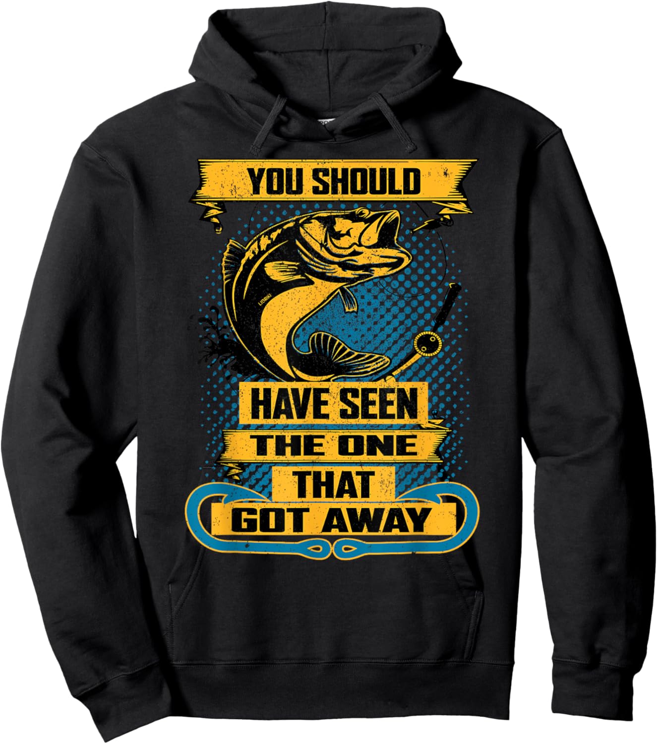 Fun Fishing Shirt You Should Have Seen the One that Got Away Hoodie - Hoodie | Black