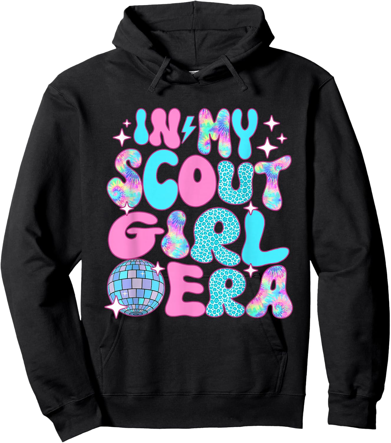 Disco In My Scout Girl Era Hoodie - Hoodie | Black