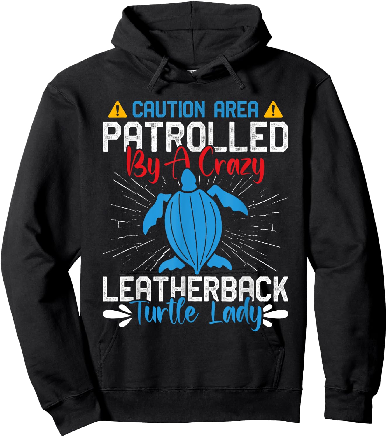 Leatherback Sea Turtle Hoodie - Hoodie | Black