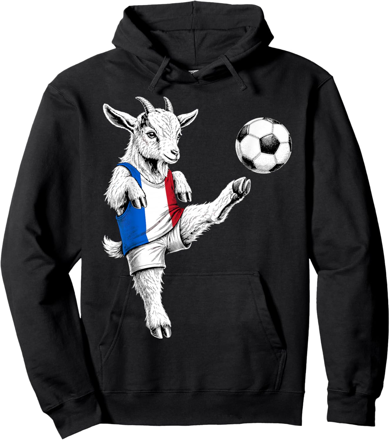 French Flag Men Women Kids France Hoodie - Hoodie | Black