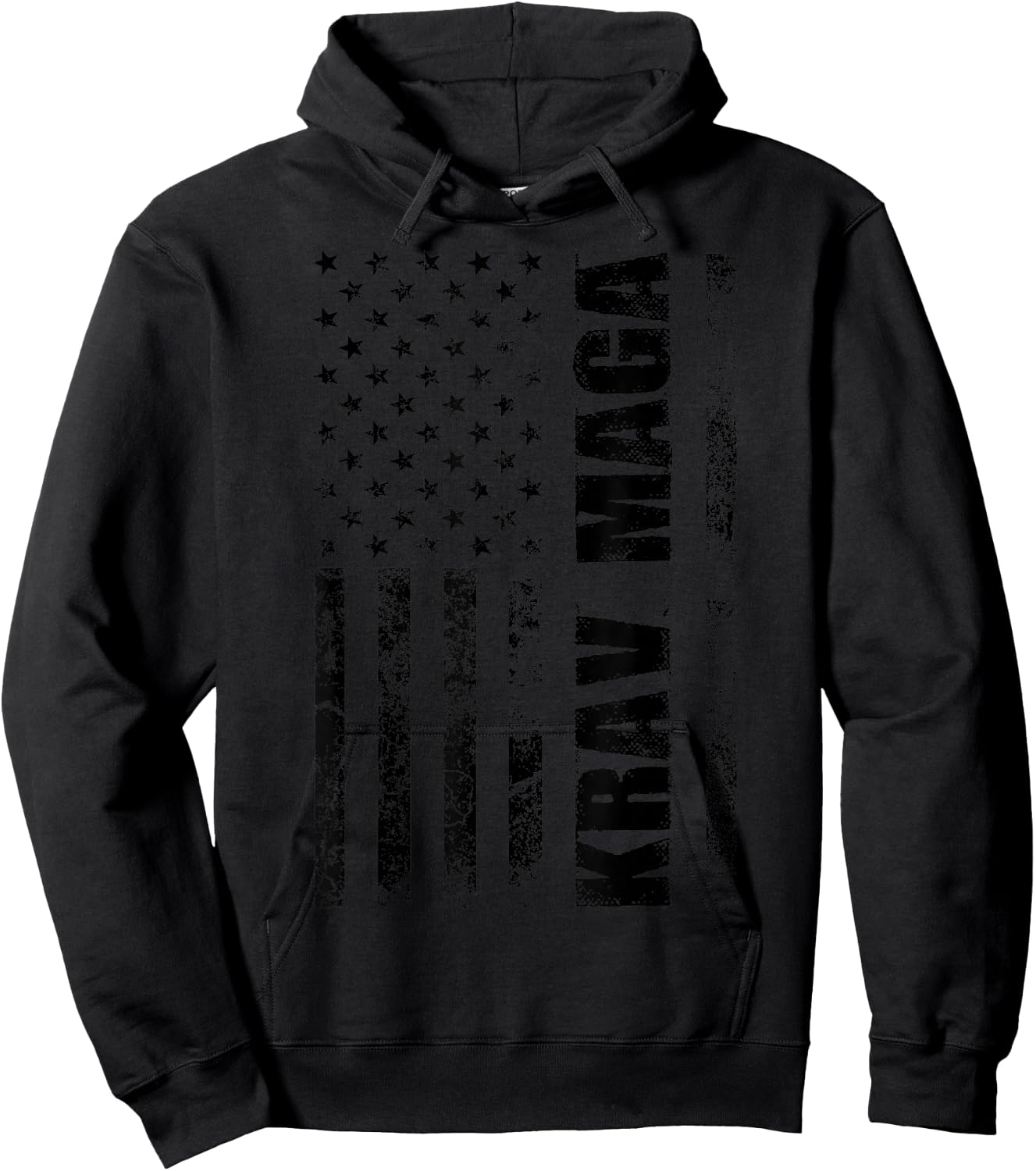 Cute Krav Maga Gift American Men Women Fighter July 4th Hoodie - Hoodie | Black