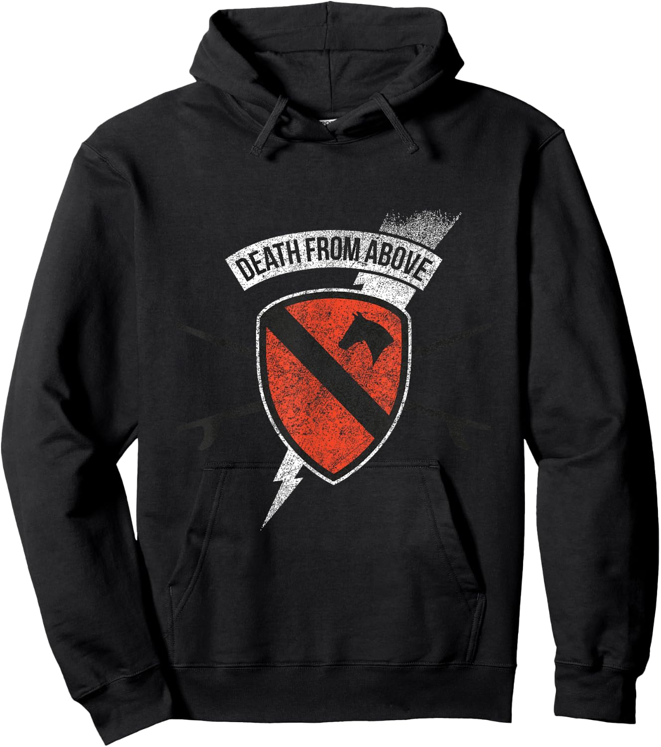 Death from above Hoodie - Hoodie | Black