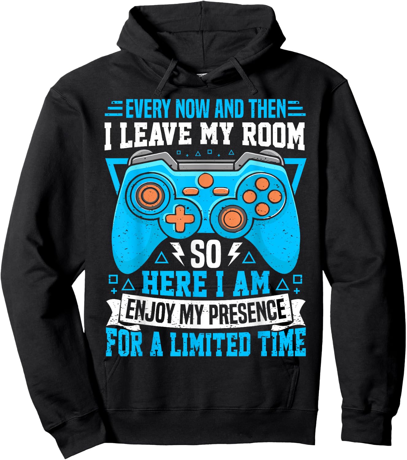 Funny Gamer Art Women Gaming Gamer Video Game Hoodie - Hoodie | Black