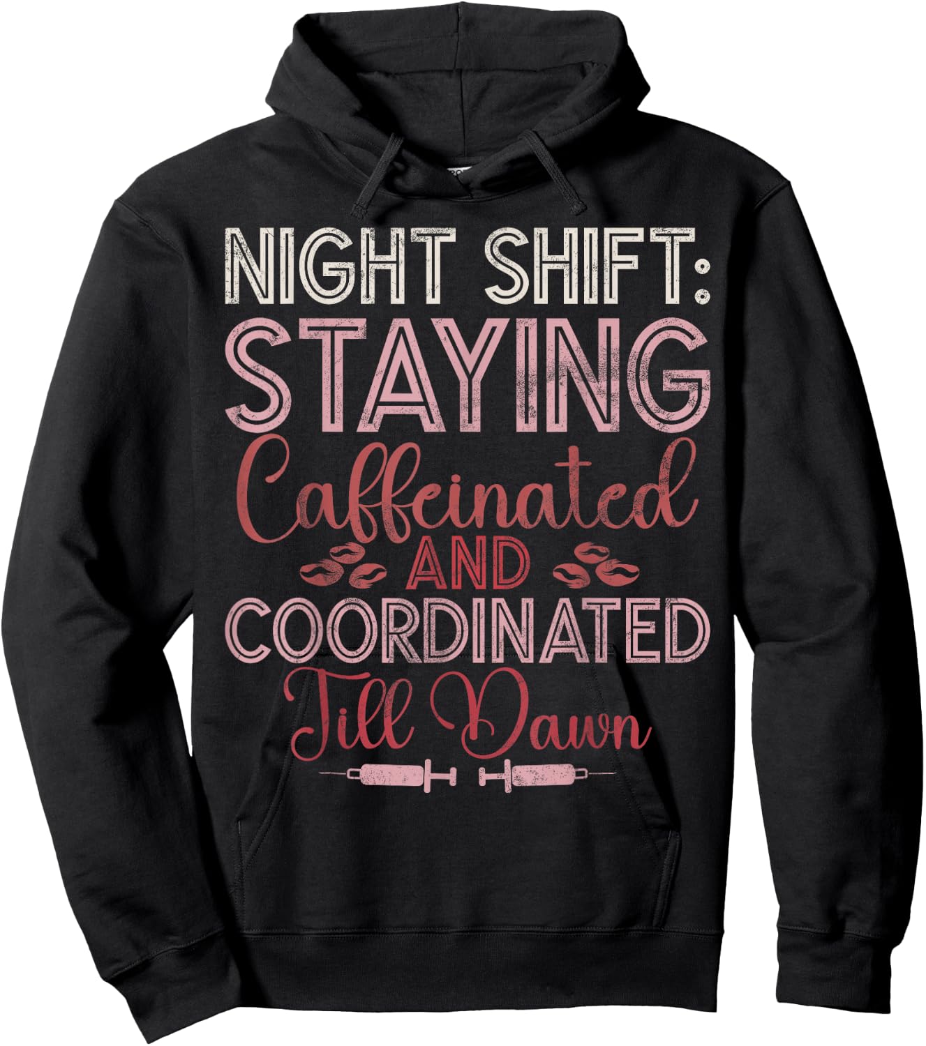Night Shift Nurse Night Shift Nurses Hoodie - Hoodie | Black