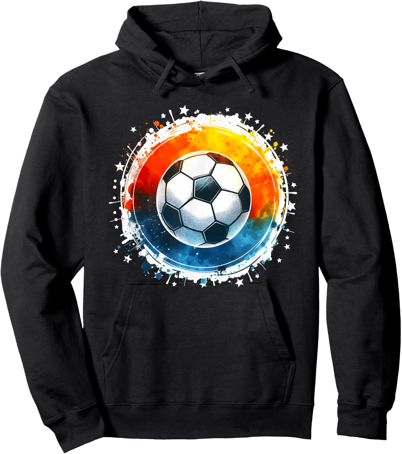 Soccer Player Boys Kids Men Youth Soccer Hoodie - Hoodie | Black