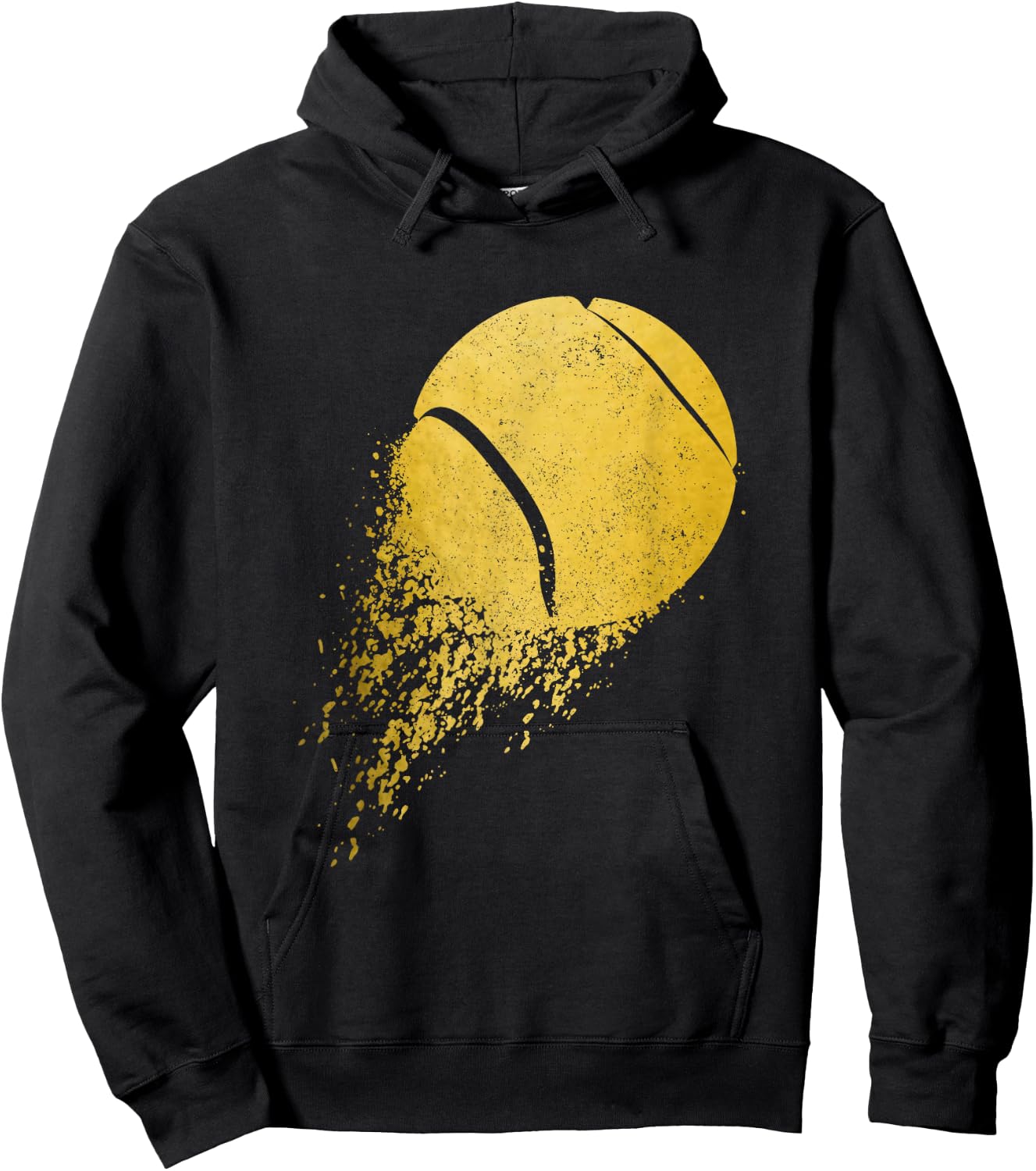 Tennis Player Sport Vintage Men Women Tennis Hoodie - Hoodie | Black