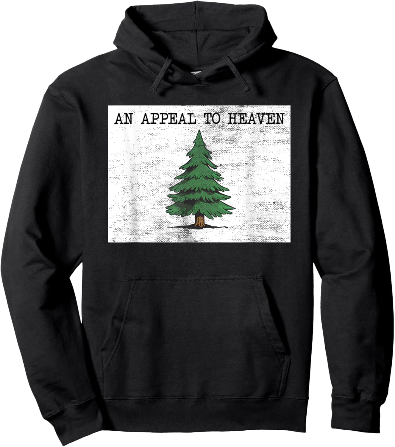 An Appeal To Heaven Flag Pine Tree Flag Alito Flag Hoodie - Hoodie | Black