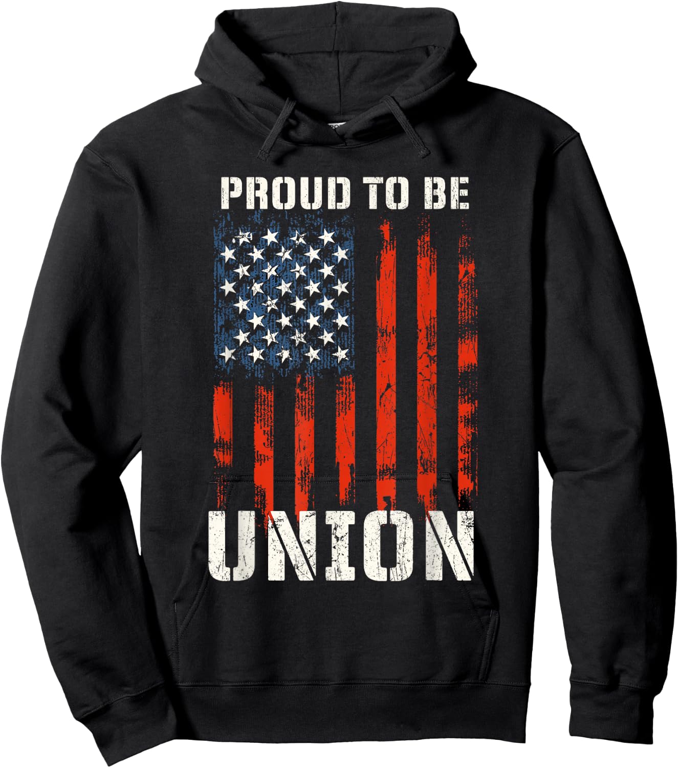 Proud to Be Union - Labor Day Skilled Union Worker Hoodie - Hoodie | Black