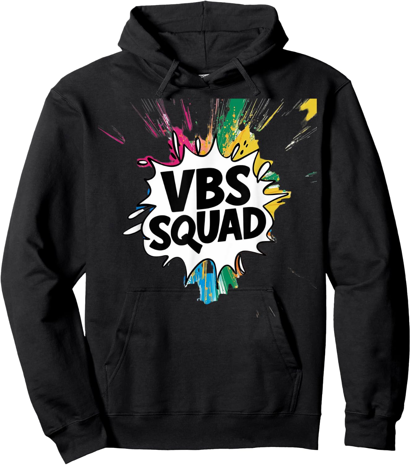allcolorVBS Squad Vacation Bible School Summer Camp For Kids Hoodie - Hoodie | Black