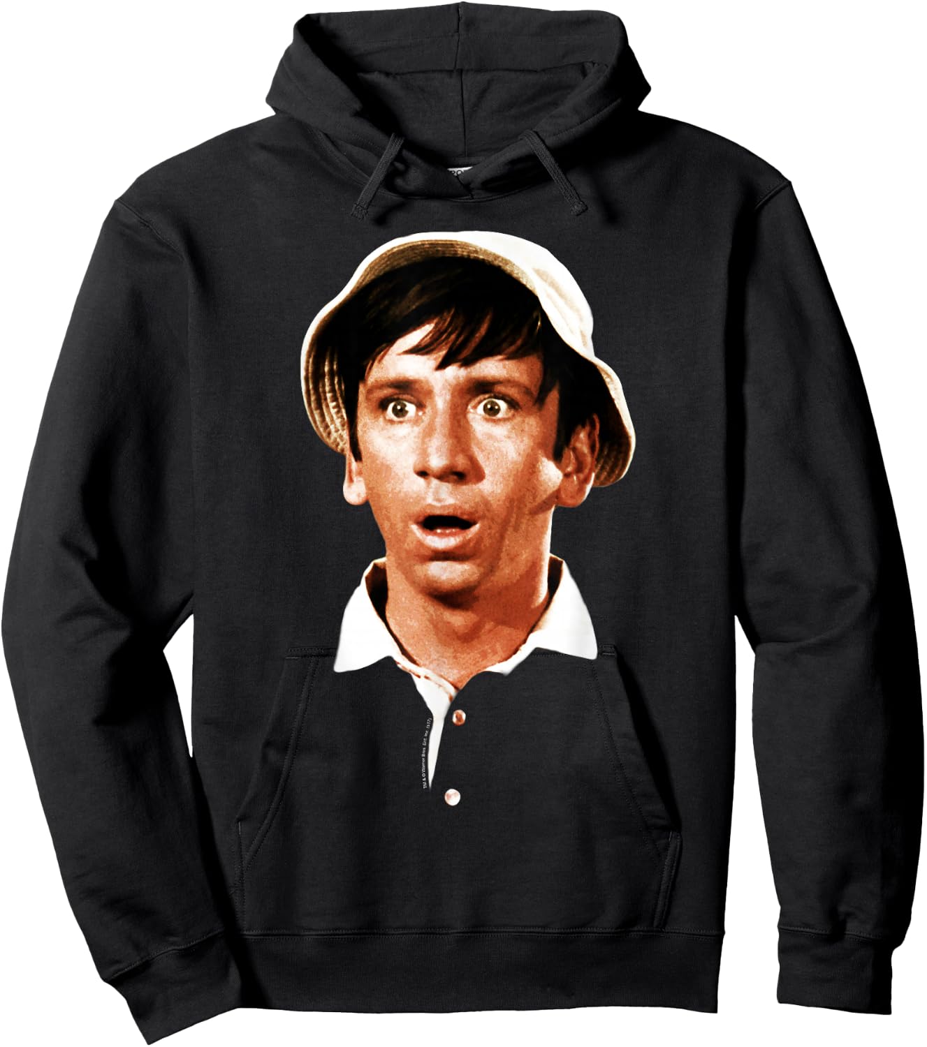 Gilligan's Island Gilligan's Head Hoodie - Hoodie | Black