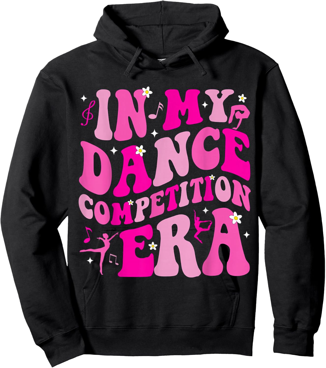 in My Dance Competition Era Ballet Dancer Girls Mom Kids Hoodie - Hoodie | Black