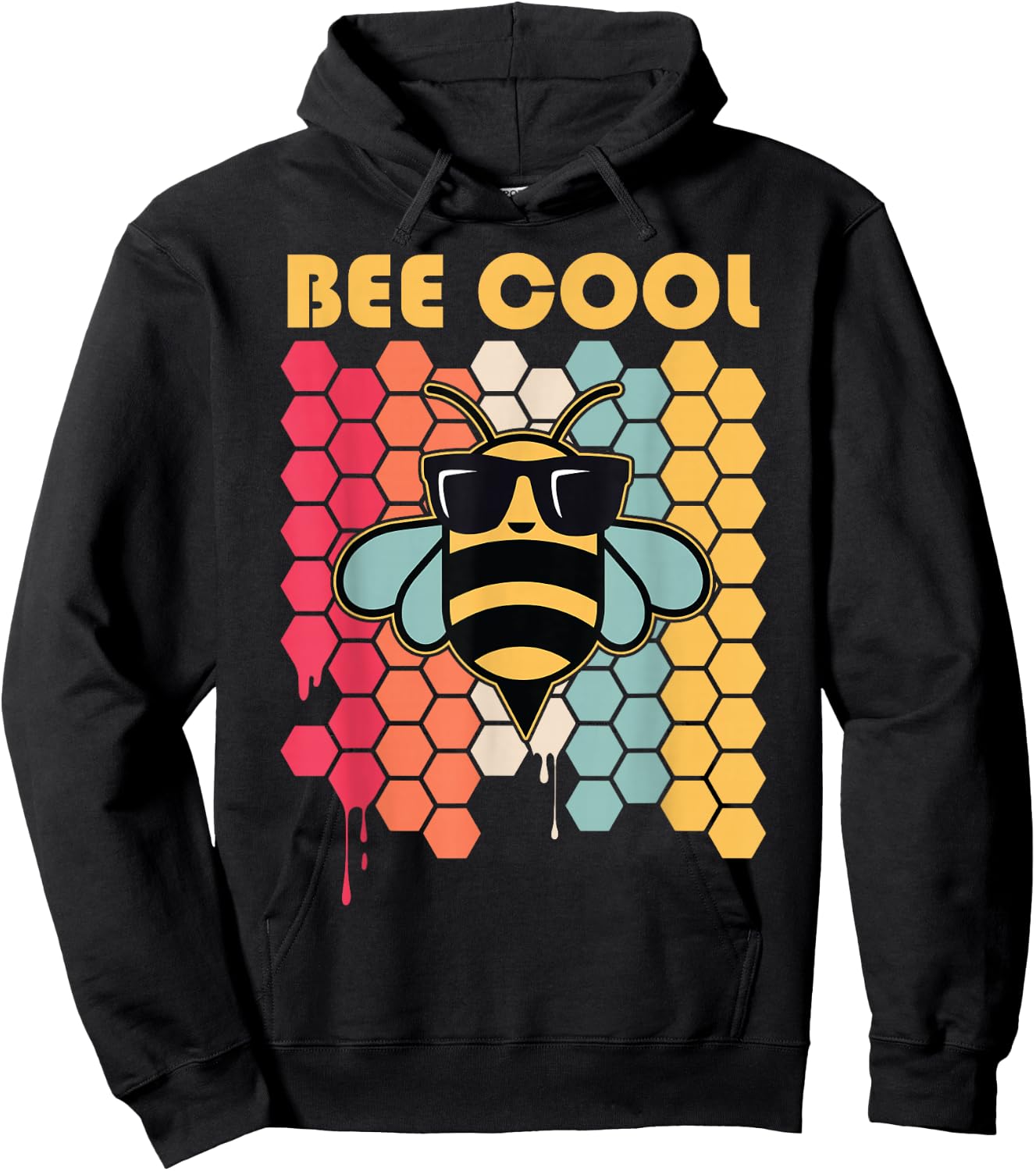 Boy Bee-Shirt Kids Toddler Lover Bumble BumbleBee Bee Cool Hoodie - Hoodie | Black