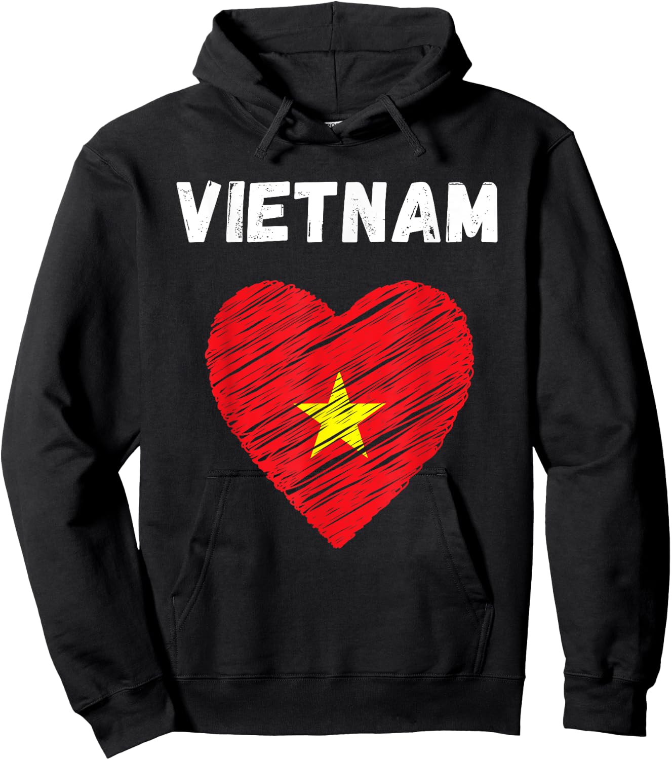 Vietnam Flag Holiday Vietnam Heart Vietnamese Flag Hoodie - Hoodie | Black