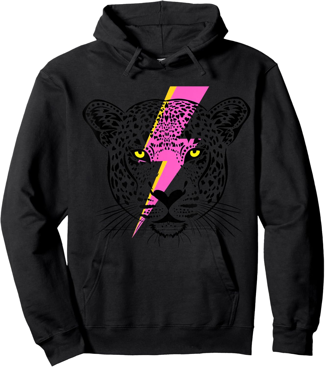 Vintage Cheetah and Girls, Cute Summer Hoodie - Hoodie | Black