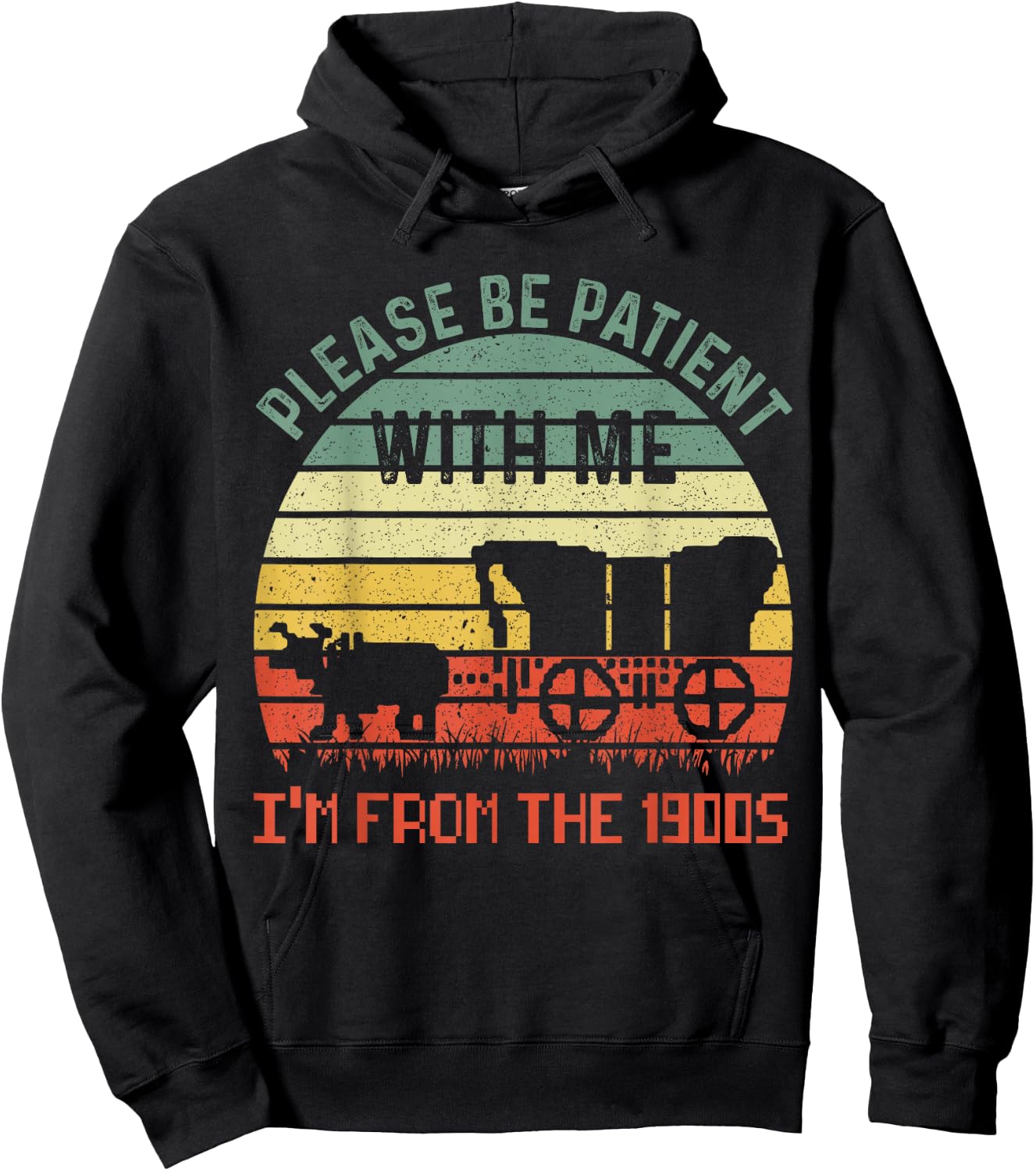 Funny Retro Sarcastic Humor for Millennials Gen X and Gen ze Hoodie - Hoodie | Black