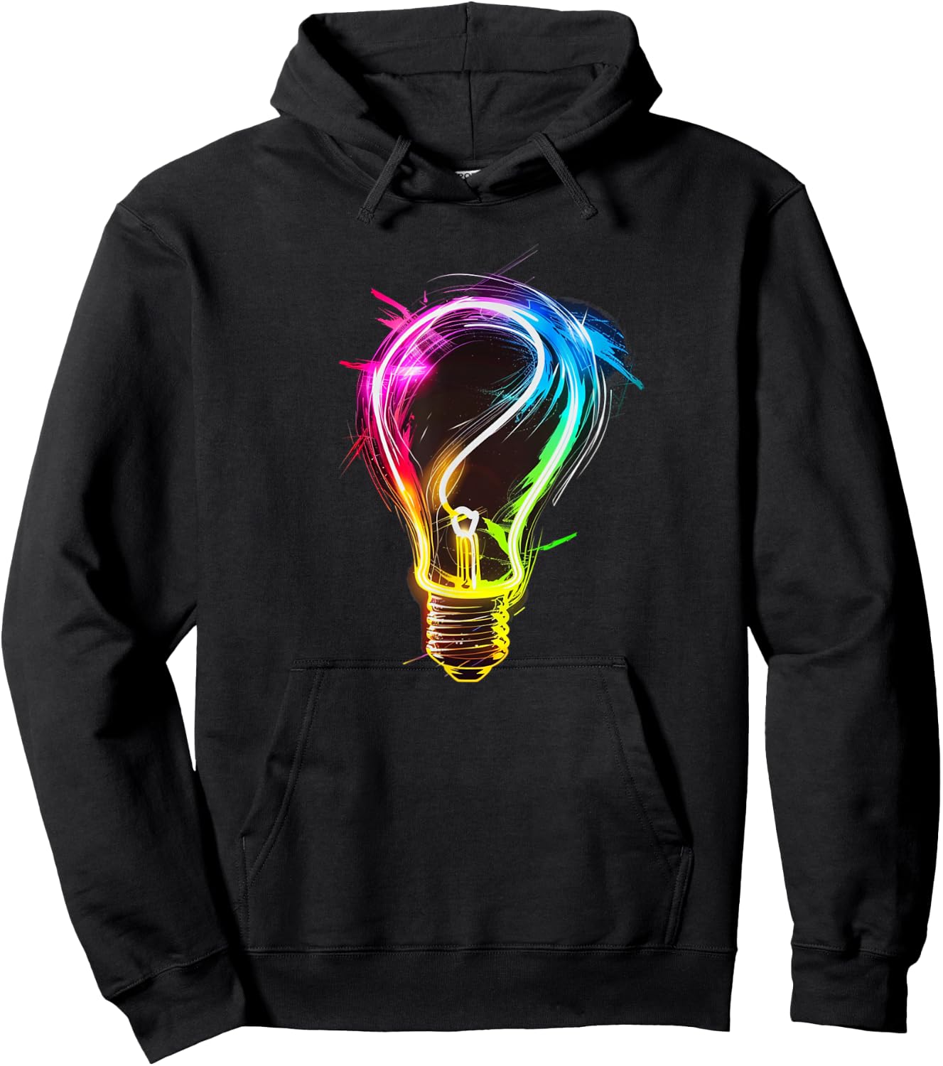 Nice Light Bulb Costume Hoodie - Hoodie | Black
