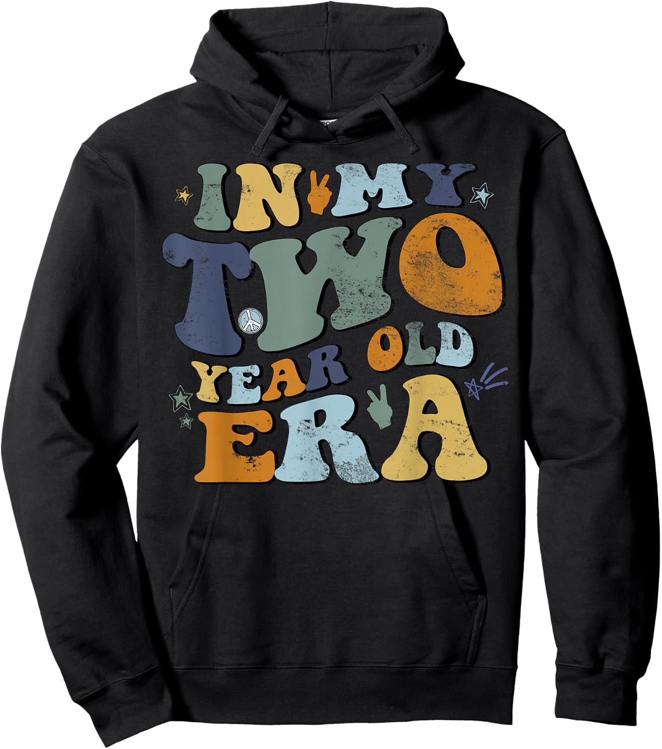 In My Two Year Old Era Hoodie - Hoodie | Black