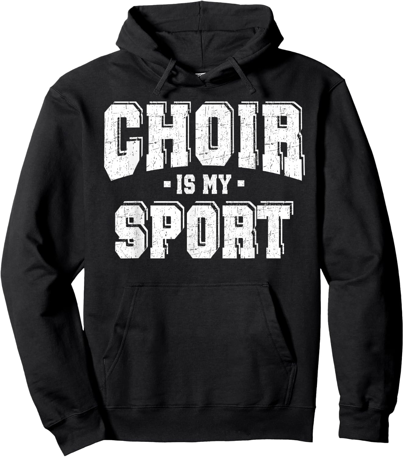 Choir Is My Sport Hoodie - Hoodie | Black