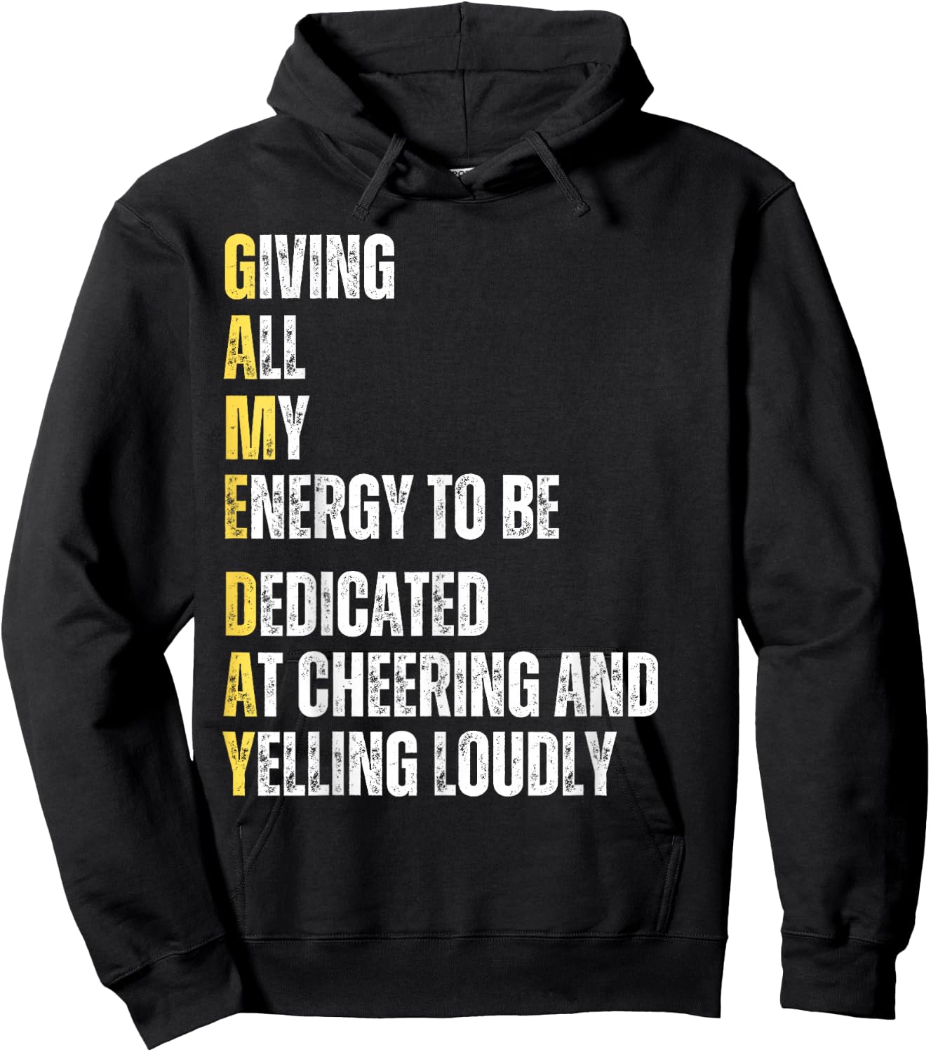 Game Day Definition Football Season Funny Men Women Sports Hoodie - Hoodie | Black