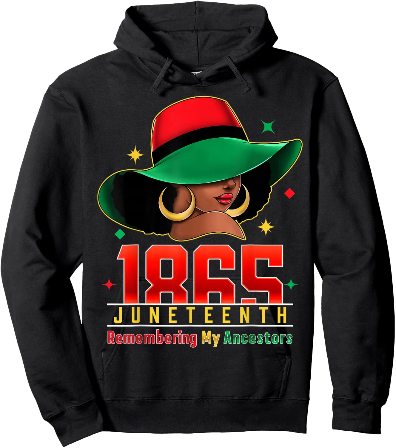 Black Women Juneteenth Remembering My Ancestors Hoodie - Hoodie | Black