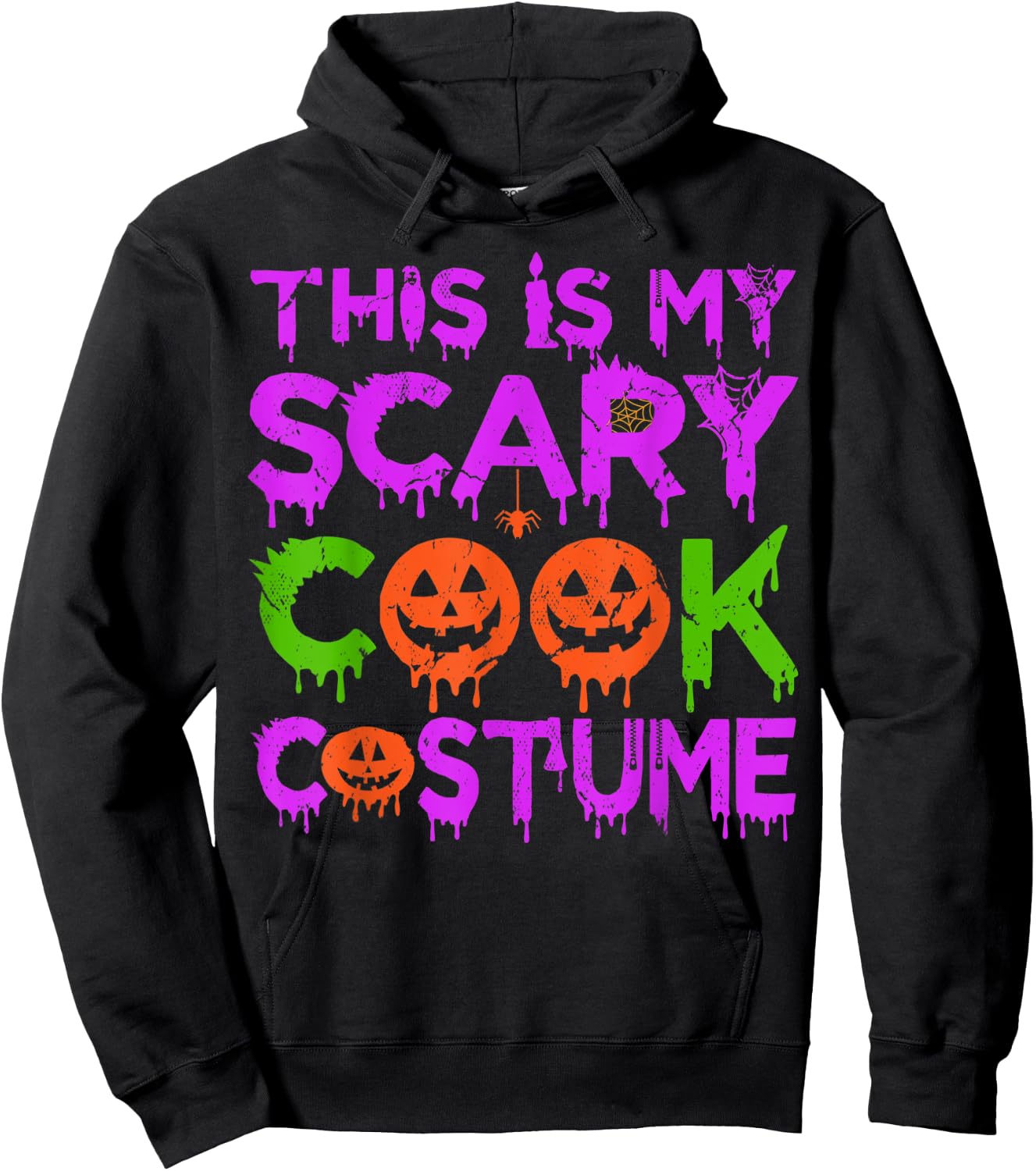 This Is My Scary Cook Costume Halloween Hoodie - Hoodie | Black