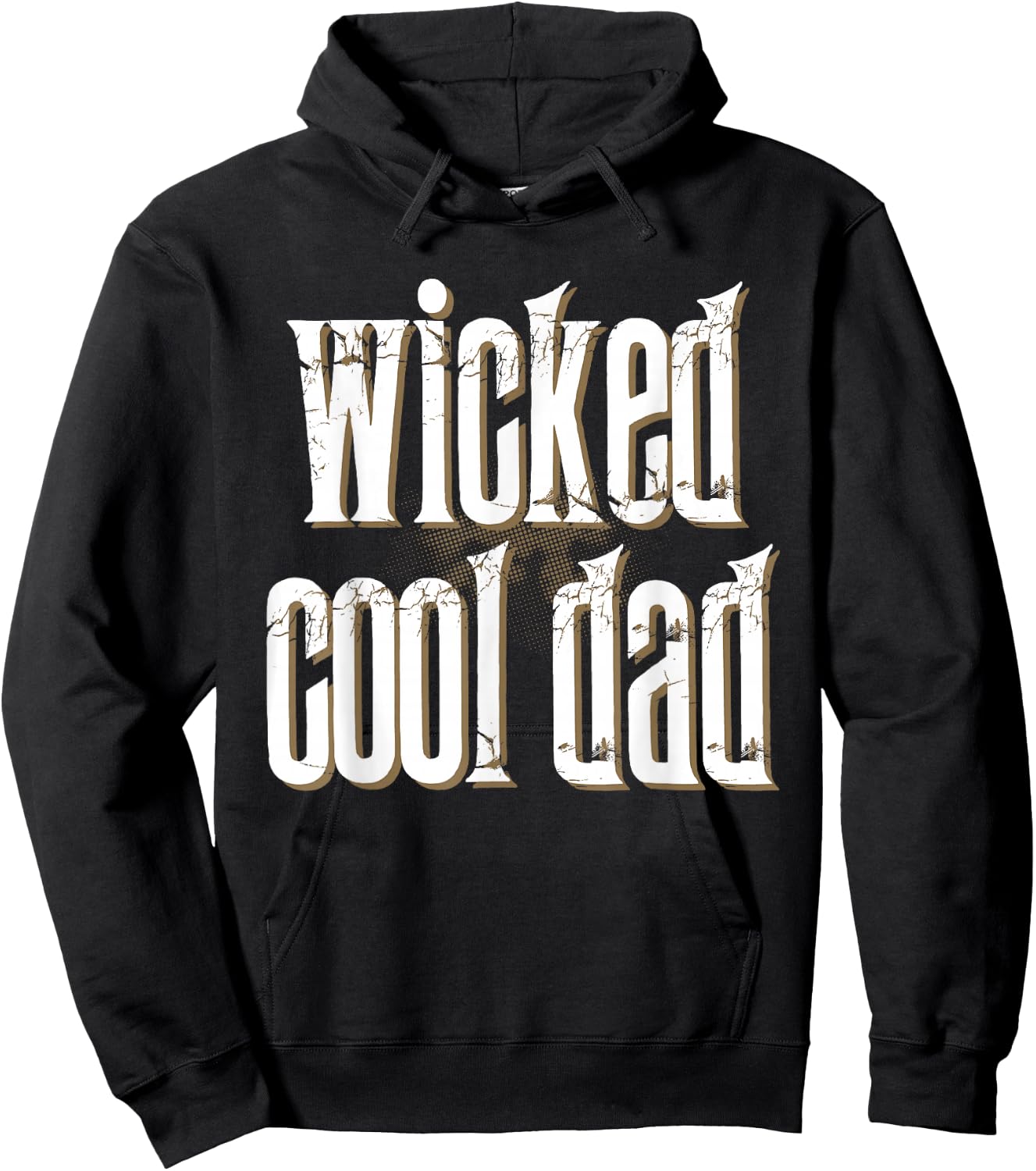 Father's Day inc Wicked Cool DAD Funny Hoodie - Hoodie | Black
