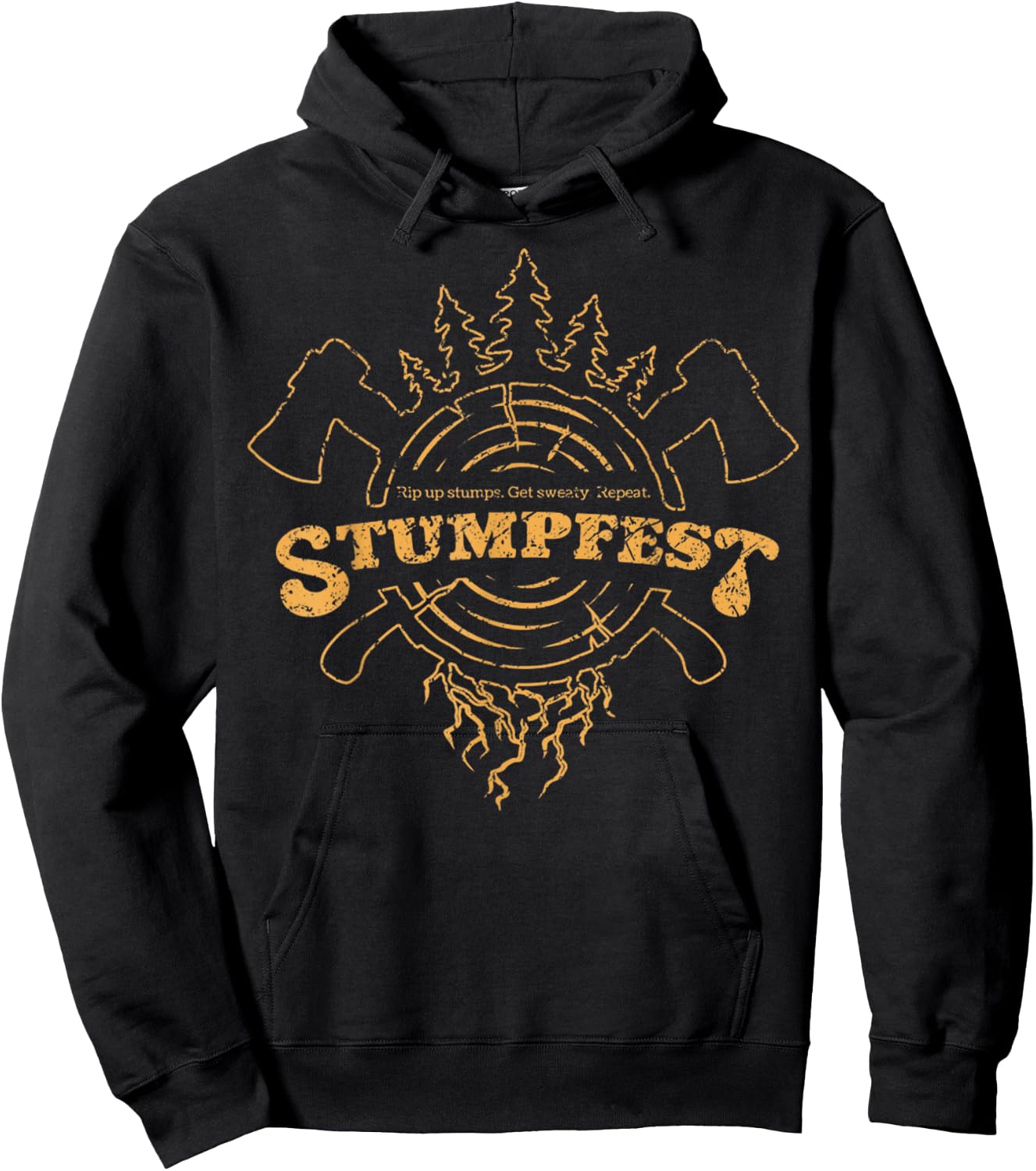 Retro Vintage Stumpfest Brisbane Gift Women Hoodie - Hoodie | Black
