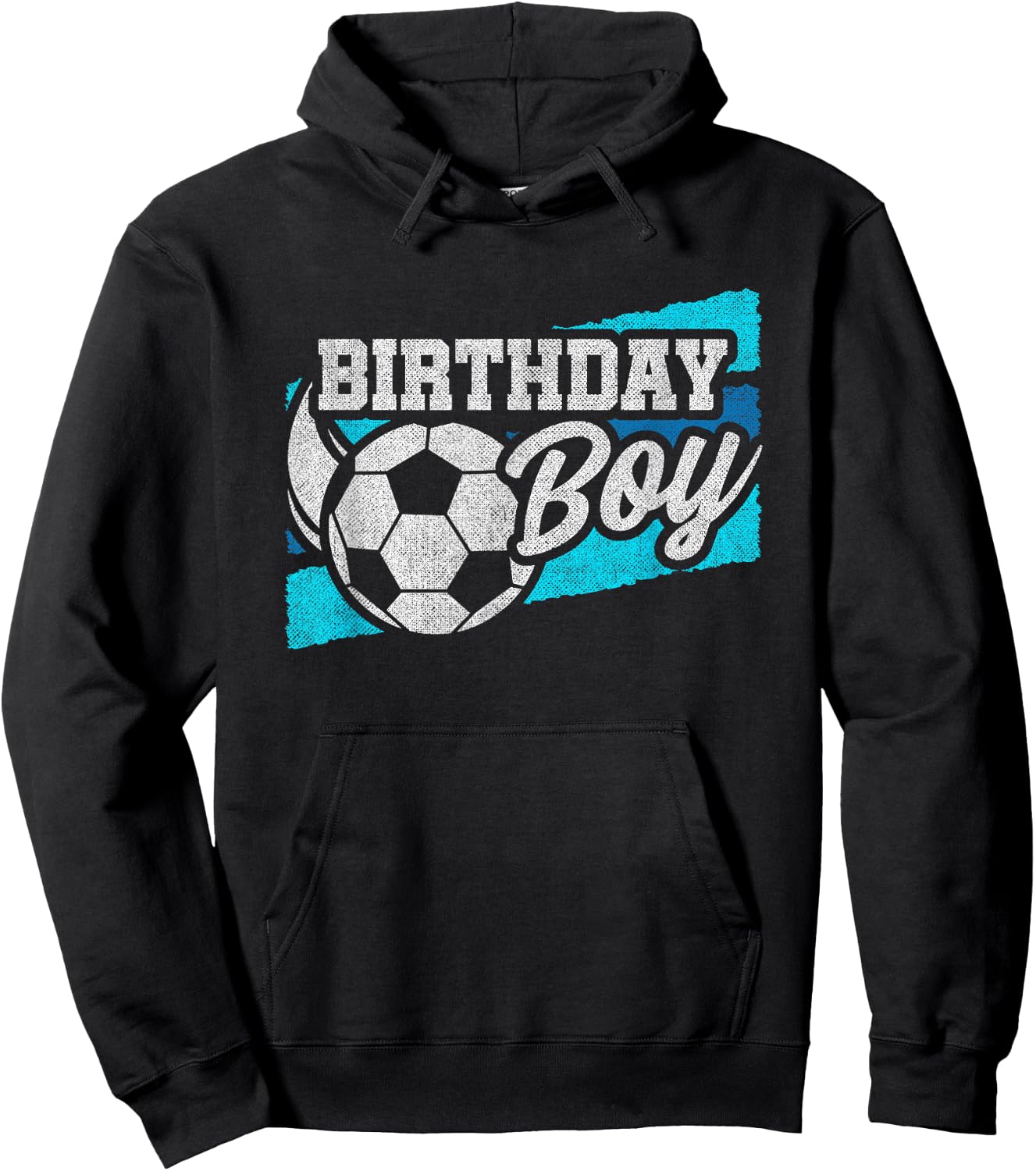 Soccer Birthday Party - Birthday Boy - Soccer Birthday Hoodie - Hoodie | Black