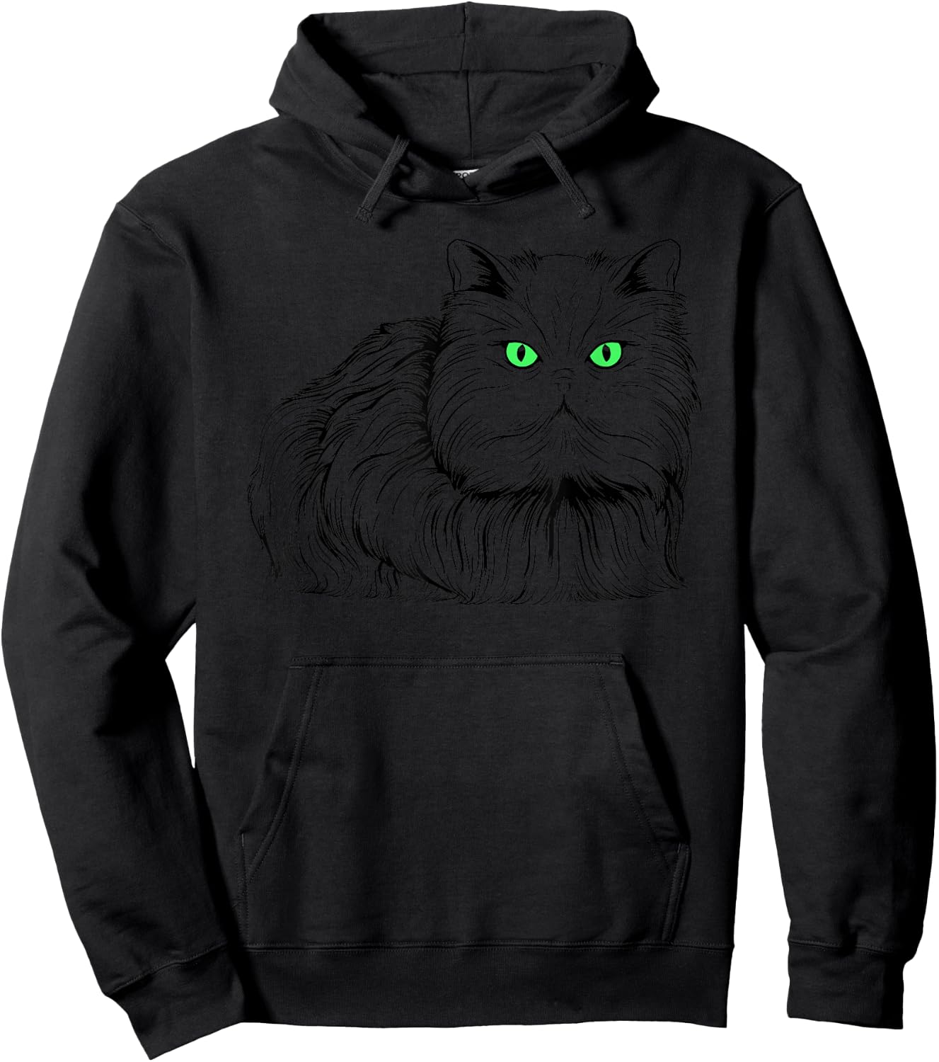 Persian Cat Hoodie - Hoodie | Black
