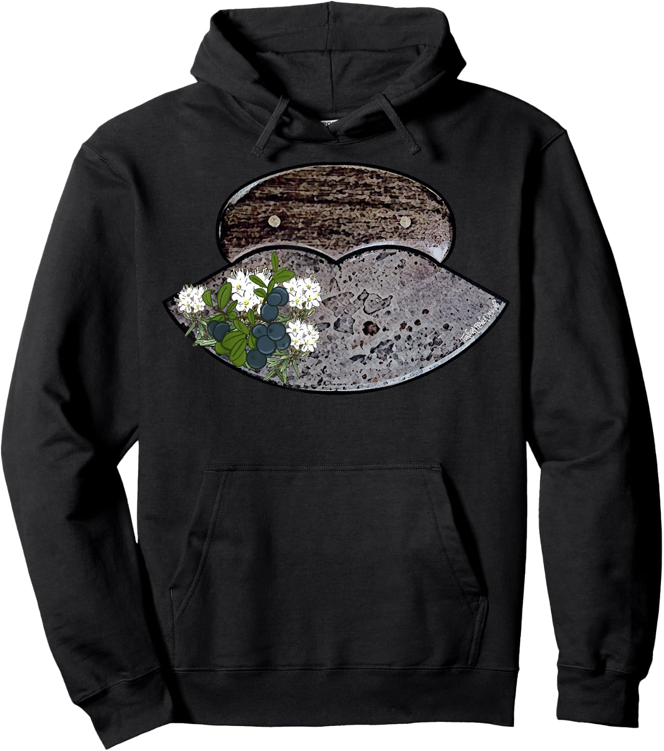 Blue Ulu Hoodie - Hoodie | Black
