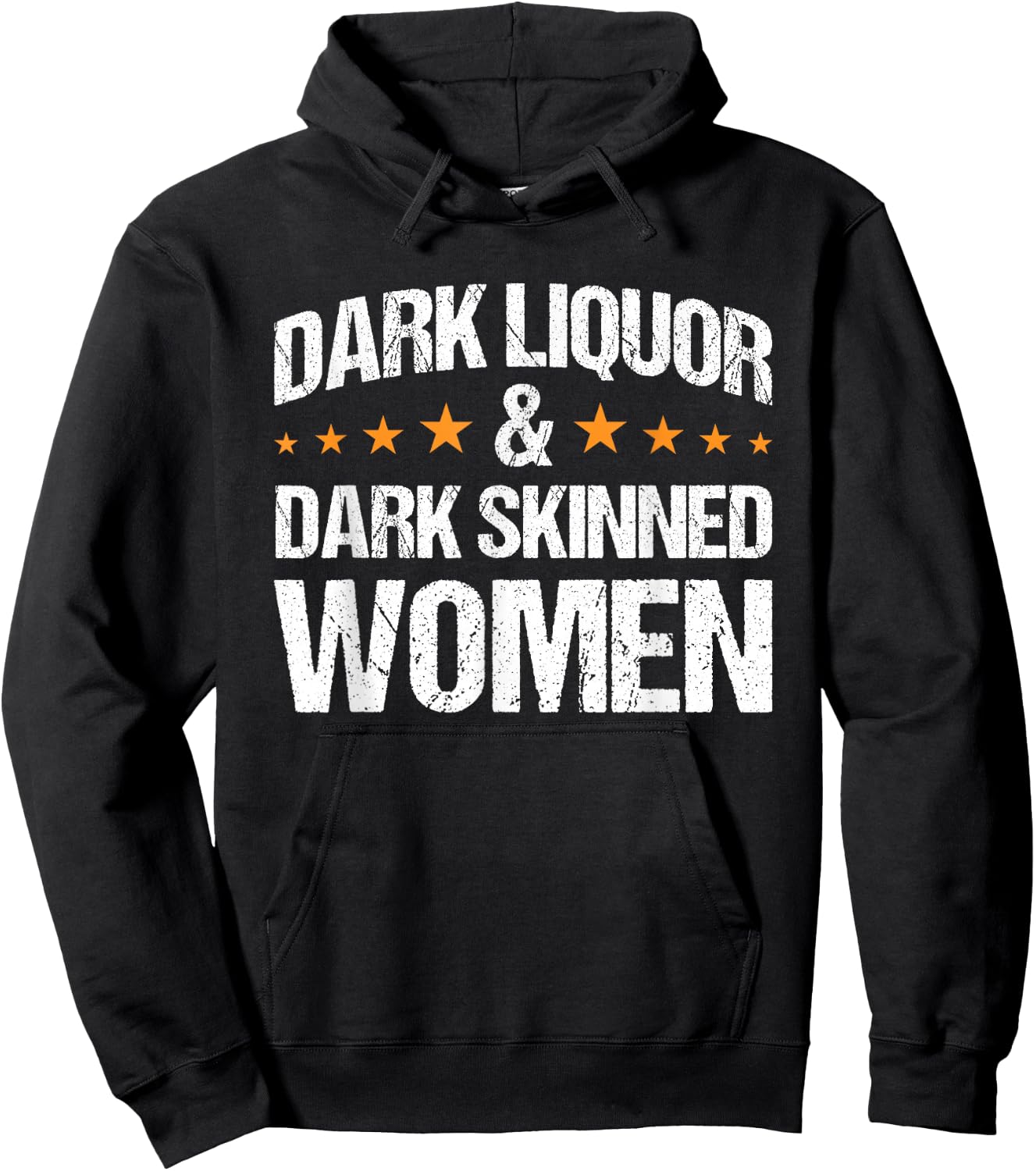 Dark Liquor & Dark Skinned Women Hoodie - Hoodie | Black