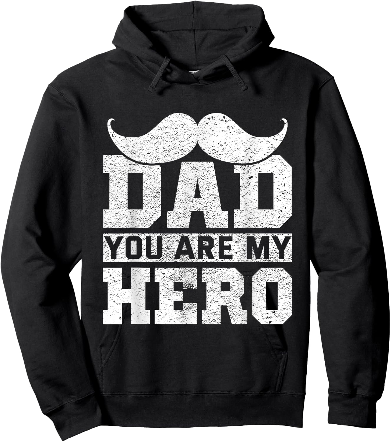 Dad You Are My Hero Father's Day Hoodie - Hoodie | Black