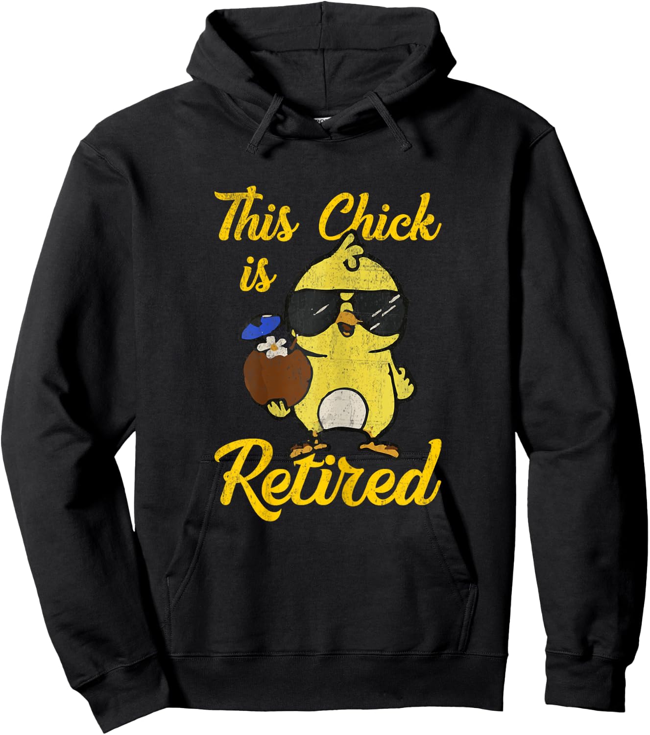 Retired Women - Funny Retirement Hoodie - Hoodie | Black