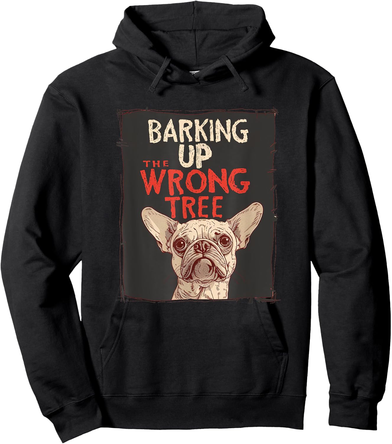 Fun Idiom barking Costume for speech and statement Lovers Hoodie - Hoodie | Black