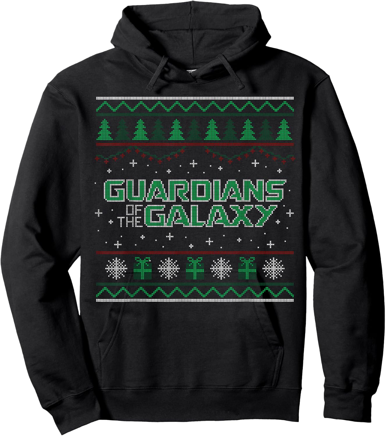 Marvel Guardians of the Galaxy: Holiday Special Sweater Hoodie - Hoodie | Black