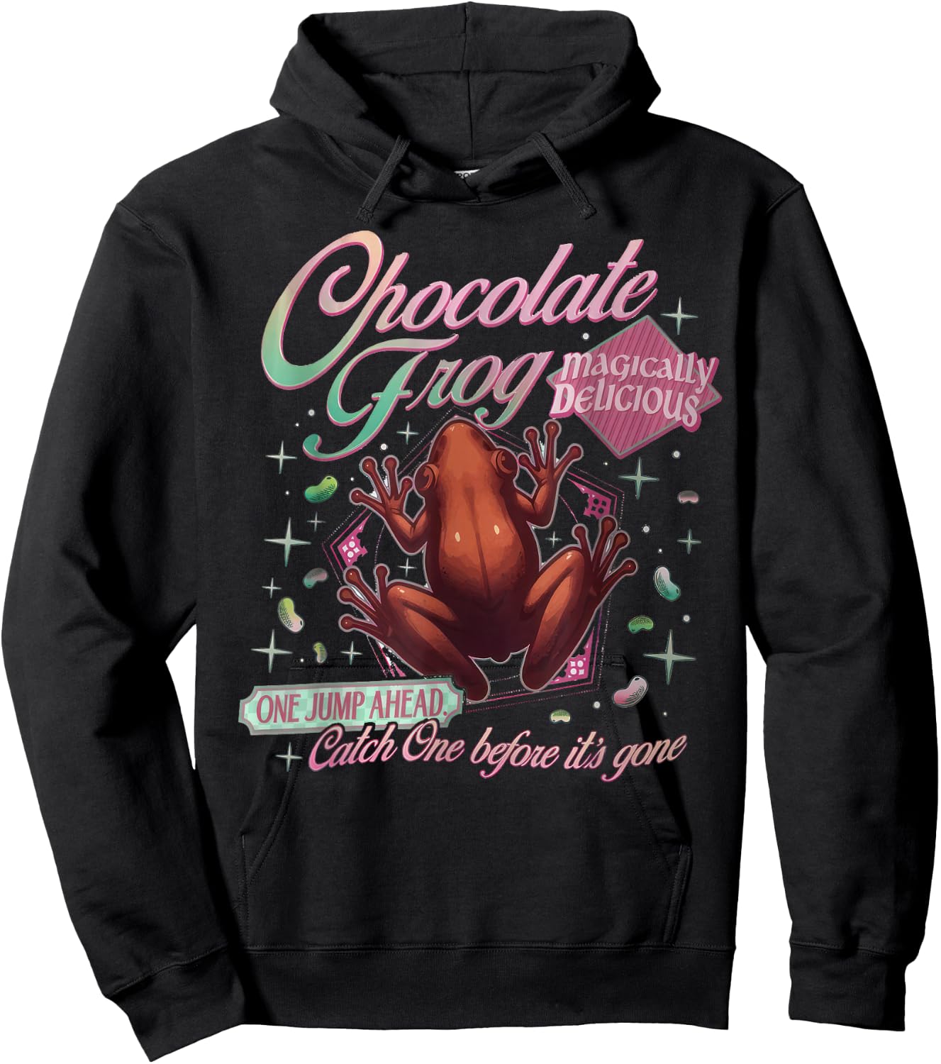 Wizard Chocolate Frog Magic Candy Hoodie - Hoodie | Black
