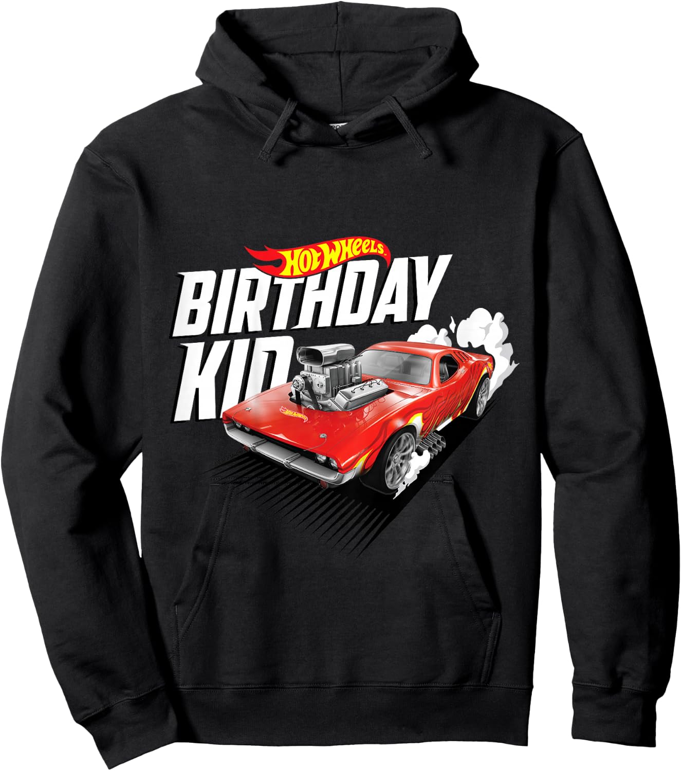 Hot Wheels - Birthday Boy Hoodie - Hoodie | Black