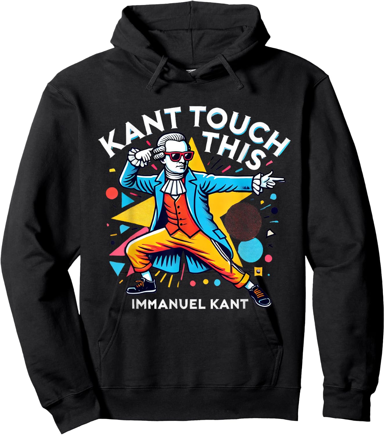 Philosophy Gifts for Students Immanuel Kant Funny Philosophy Hoodie - Hoodie | Black