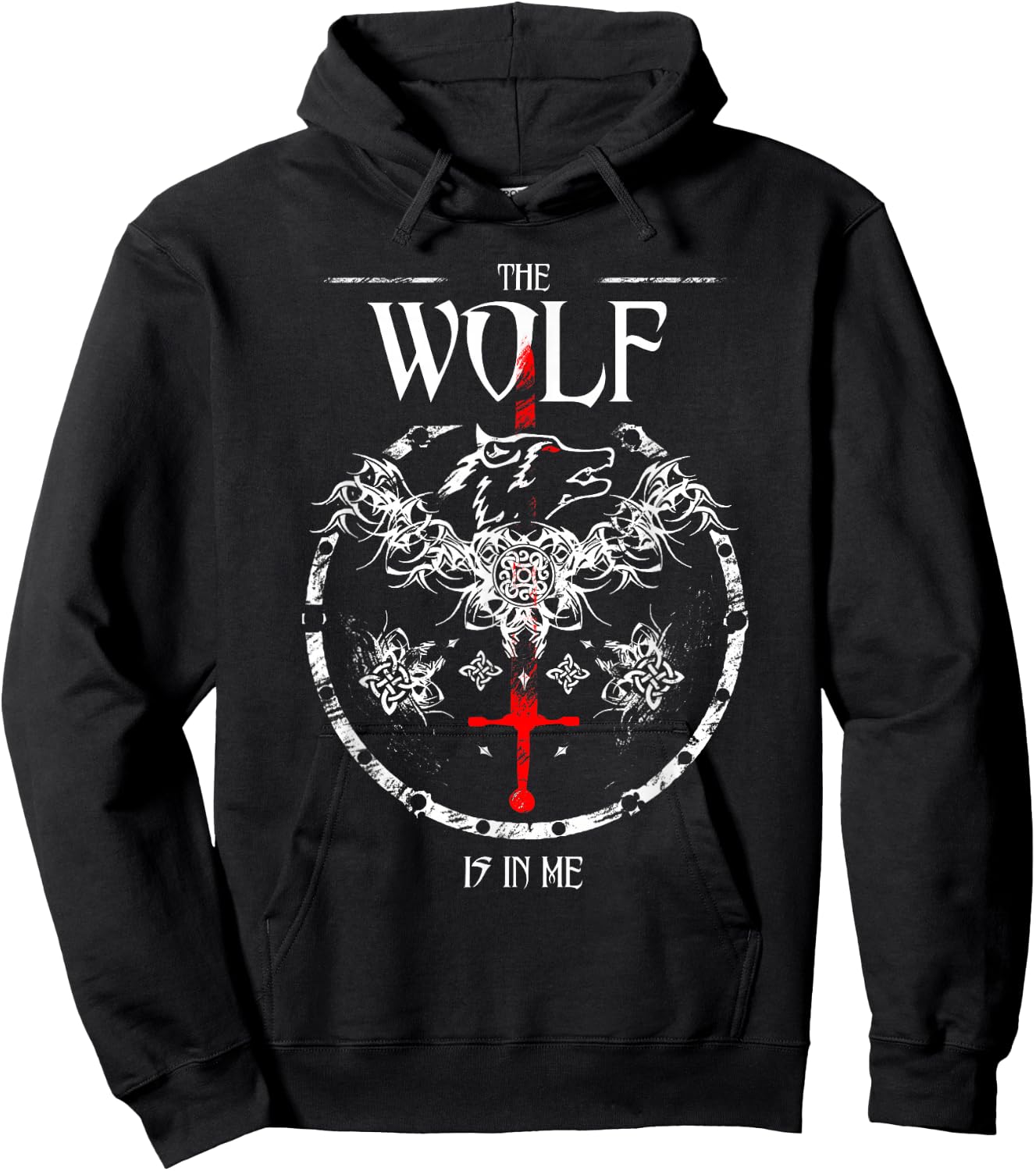 Toss A Coin Shirt Wolf Graphic Shirt Mystery Shirts Gamer Hoodie - Hoodie | Black