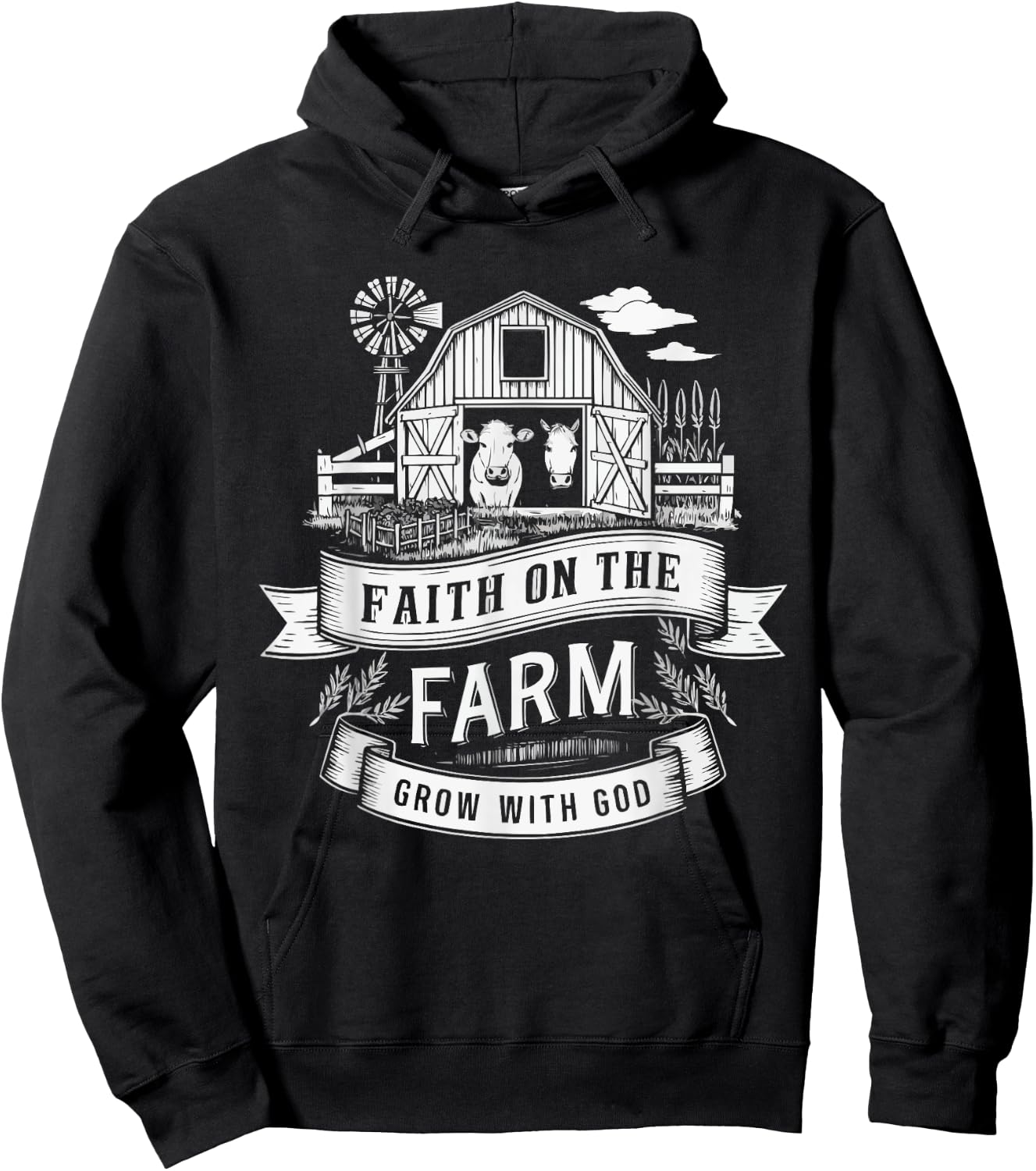 VBS Farm VBS Squad Vacation Bible School Christian Teacher Hoodie - Hoodie | Black