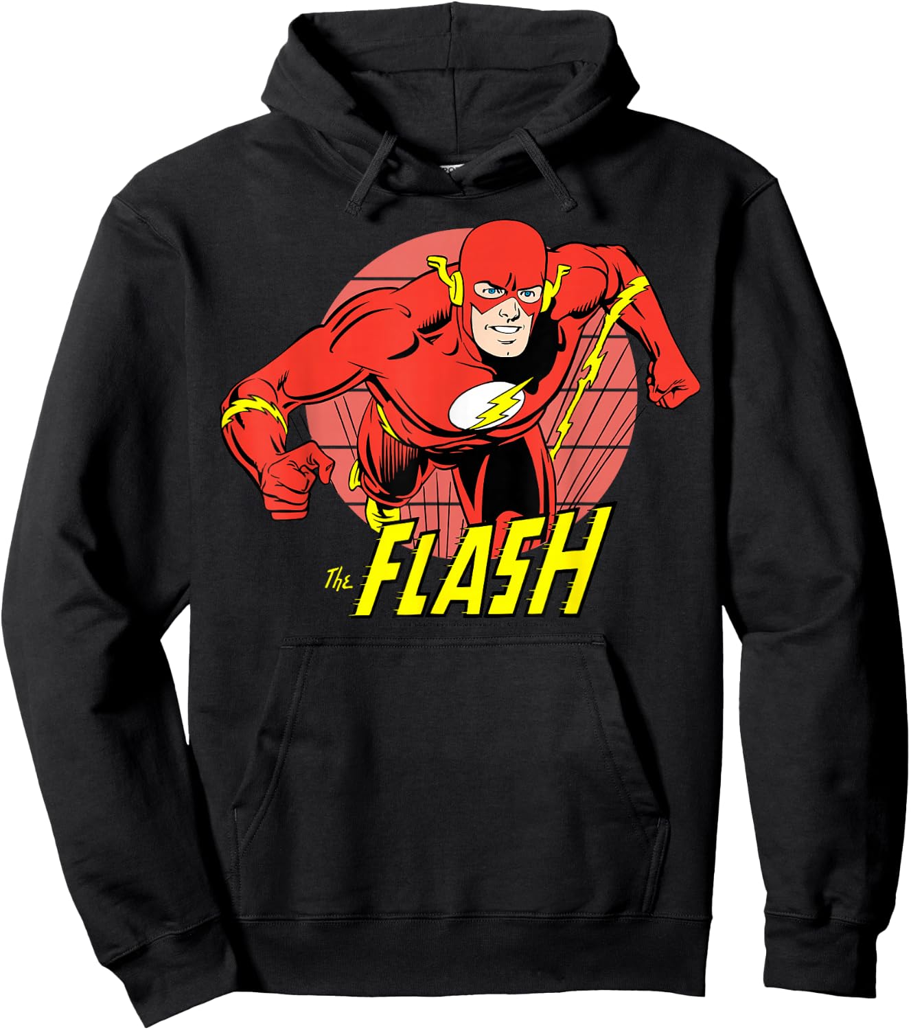 DC Comics The Flash Running Portrait Small Hoodie - Hoodie | Black
