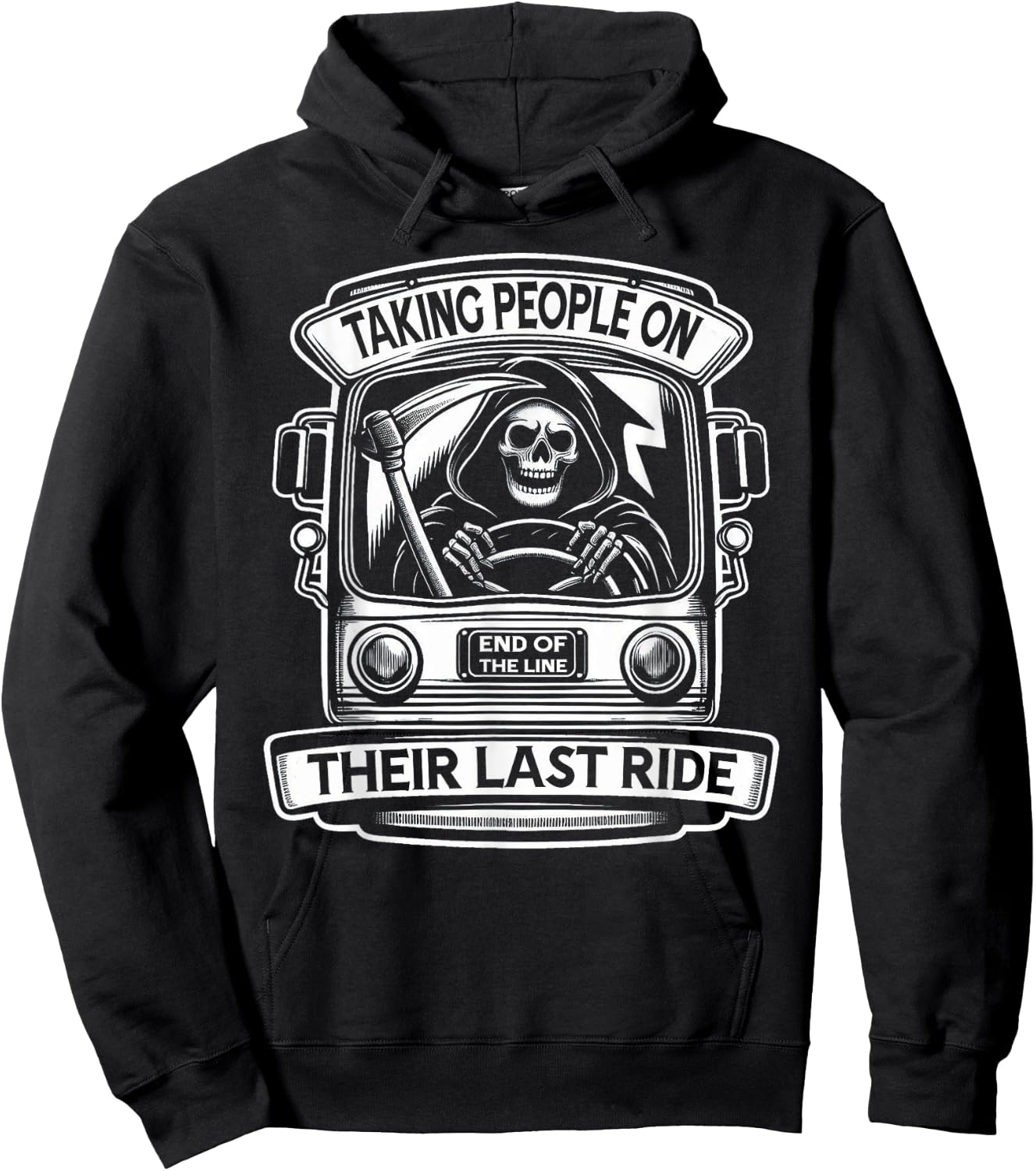 Bus Driver Halloween Hoodie - Hoodie | Black
