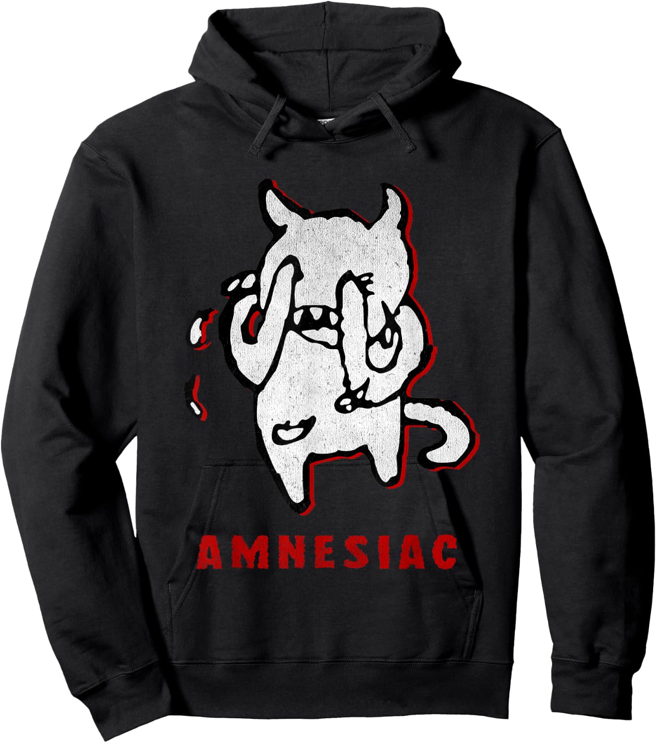 Classic Crying Awesome Music 80s 90s Radio Outfits Amnesiac Hoodie - Hoodie | Black