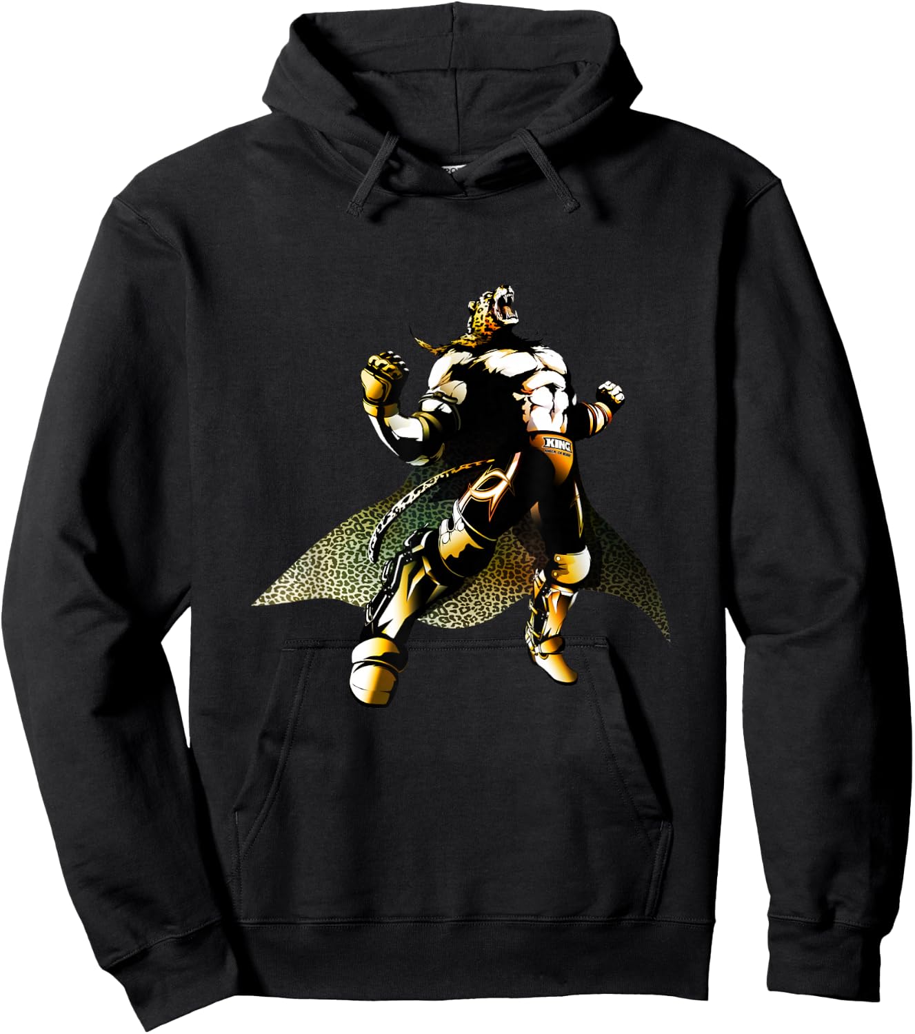 Bandai Namco Entertainment Inc. TEKKEN7 KING 001 , Small, Black Hoodie - Hoodie | Black