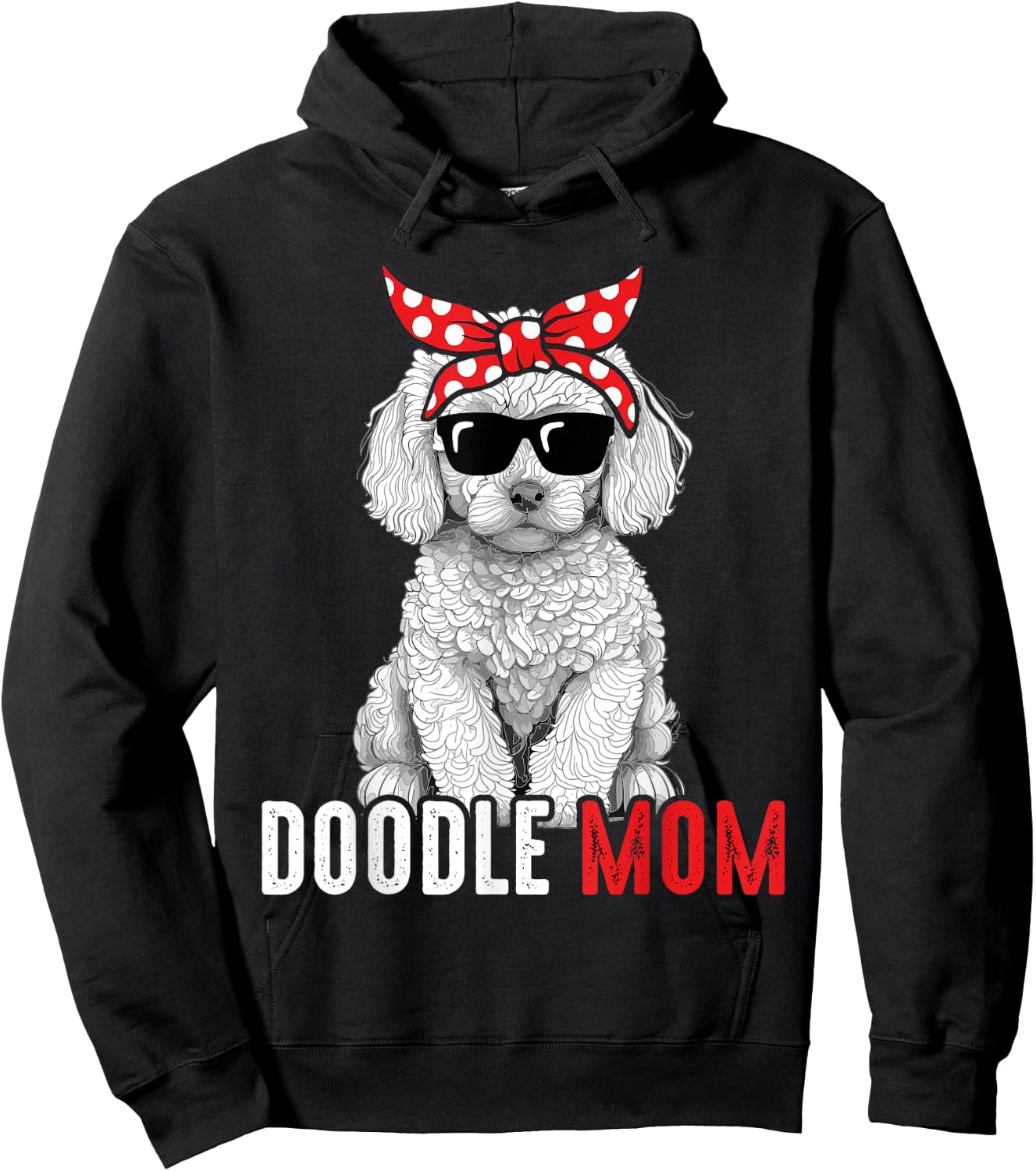 Doodle Mom Goldendoodle Labradoodle Dog Hoodie - Hoodie | Black