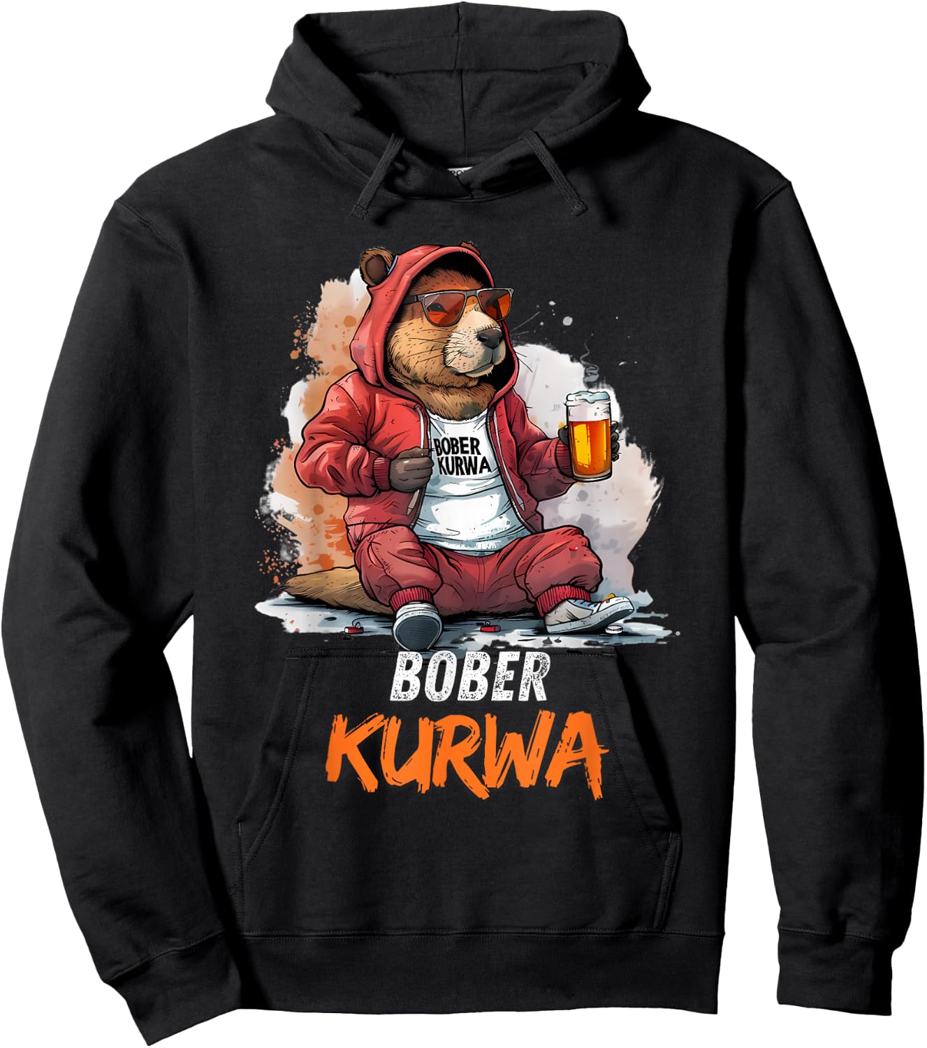 Bober Kurwa Hoodie - Hoodie | Black