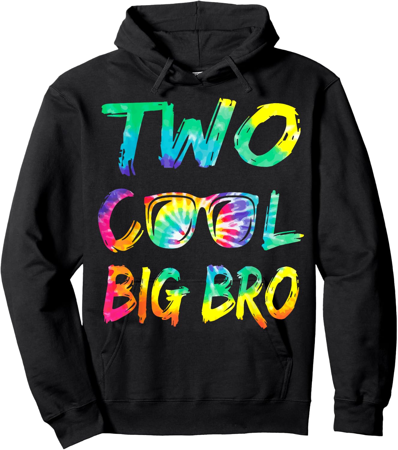 Big Brother Of The Birthday Boy Two Cool 2nd Bday Family Hoodie - Hoodie | Black