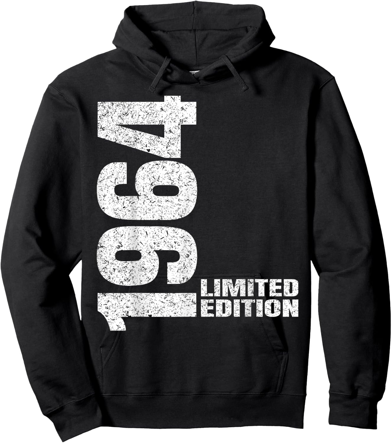 Vintage 1964 Limited Edition Classic 1964 Men Women Birthday Hoodie - Hoodie | Black