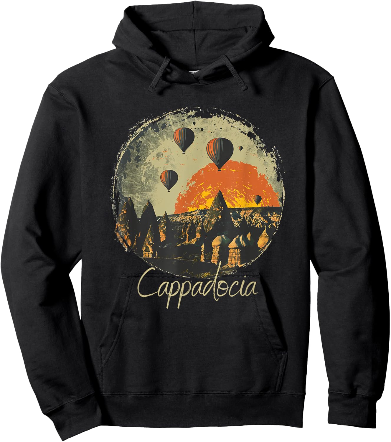 Cappadocia Hoodie - Hoodie | Black